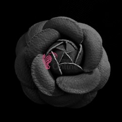 Accesoriu pentru decor par cu clema de prindere TRD021 Negru